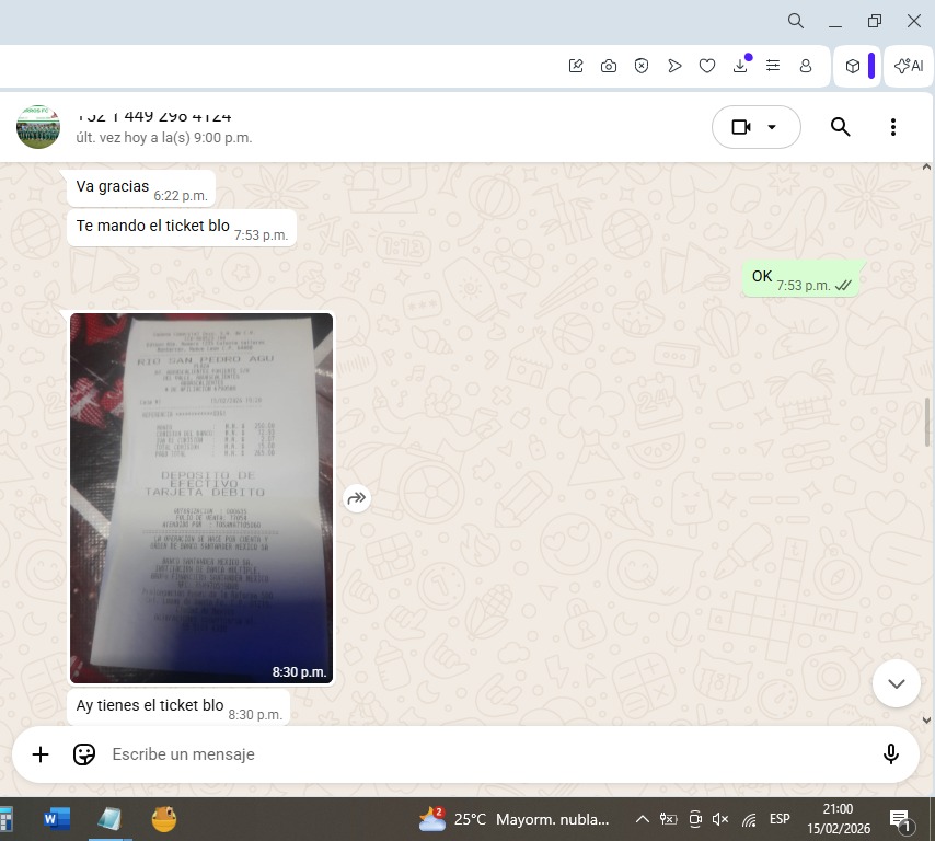 Captura de entrega 6