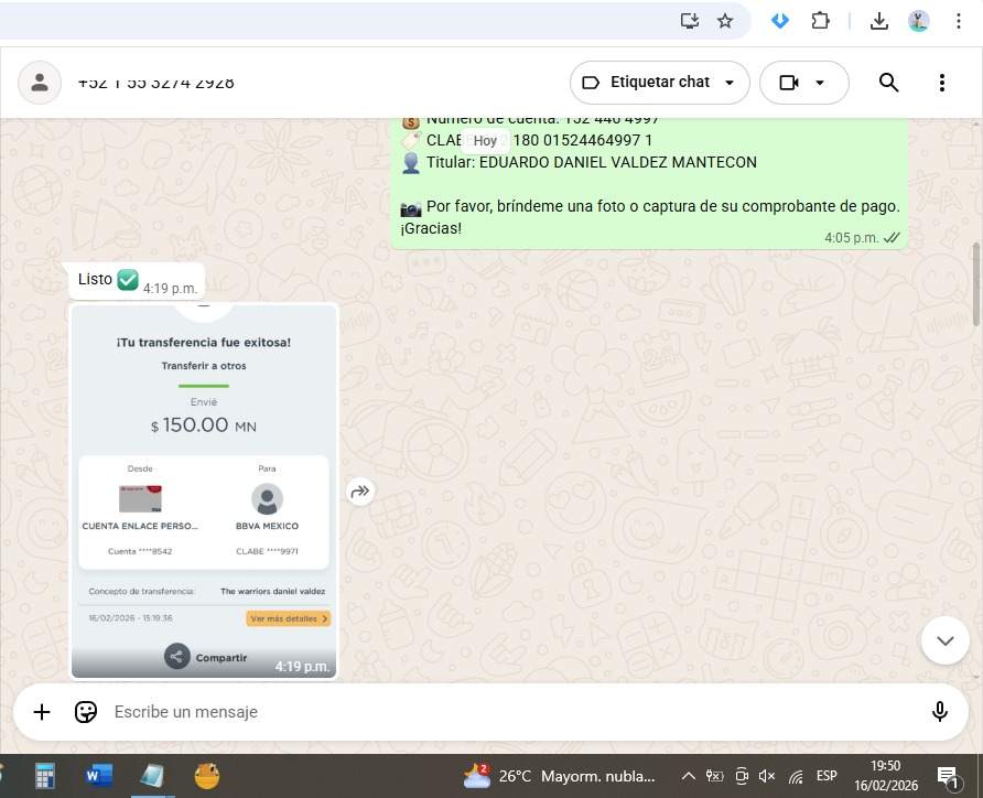 Captura de entrega 8
